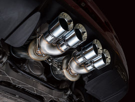 AWE Tuning 05-07 C6 Chevrolet Corvette 6.0L Touring Edition Axle-Back Exhaust w/ Chrome Silver Tips