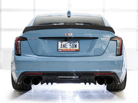 AWE Tuning 22-26 Cadillac CT5-V Blackwing SwitchPath Exhaust - Diamond Black Tips