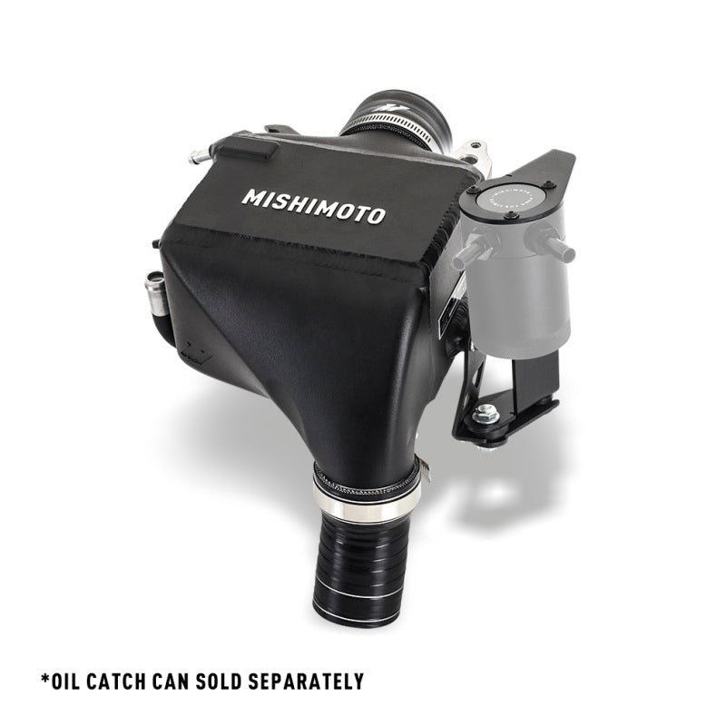 Mishimoto intercooler kit for 2016+ Infiniti Q50/60 3.0T, showing the performance air-to-water intercooler components.