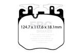 EBC Racing 2021+ BMW 430 Coupe w/M Sport Brakes (G20/G22) RP-X Race Front Brake Pads