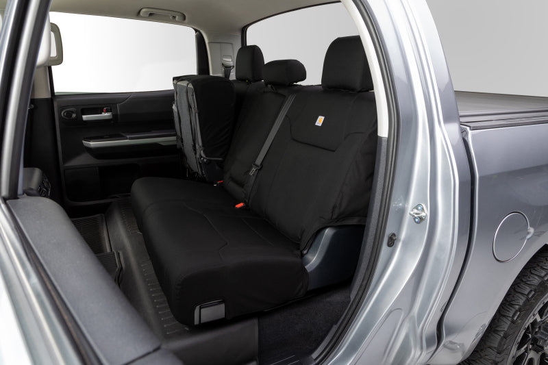 Covercraft 03-06 Chevrolet Avalanche Carhartt SuperDux PrecisionFit Custom Front Seat Covers - Black