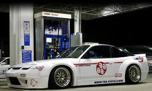 Load image into Gallery viewer, GReddy 89-93 Nissan 240SX 2Dr Rocket Bunny F&amp;R Works Fender Flares V.1-FRP *Must Check Availability*