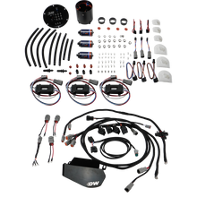 Load image into Gallery viewer, DeatschWerks 09-24 Nissan GT-R X3 Triple Pump Module w/ Triple DW810 Pumps/Controllers/PNP Harness