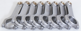 Eagle Chevrolet Small Block 5.700in Length ARP L19 Bolts Forged 4340 Steel H-Beam Rods - Set of 8