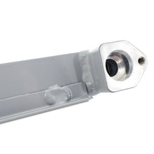 Load image into Gallery viewer, Mishimoto silver oil cooler for 2021+ BMW G8X M3 and M4, featuring a sleek design and durable metal construction.