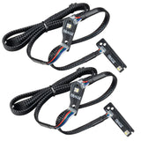 Oracle 15-21 Nissan GT-R RGB+W (Lightning Bolt) Headlight DRL Kit- w/o Controller