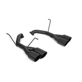 BLOX Racing 2022+ WRX Muffler Delete / Axle Back Single Wall 4in - Matte Black Tips