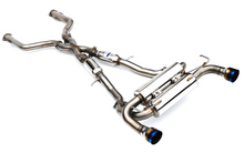 Load image into Gallery viewer, Invidia 2022+ Nissan Z 70mm Gemini Cat Back Exhaust - Single Layer TI Tips