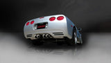 CORSA 97-04 Corvette C5 Sport 2.5 Cat-Back Exhaust System 4in Twin Tips