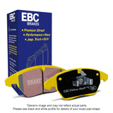 EBC 99-06 Audi TT 1.8 Turbo Yellowstuff Front Brake Pads