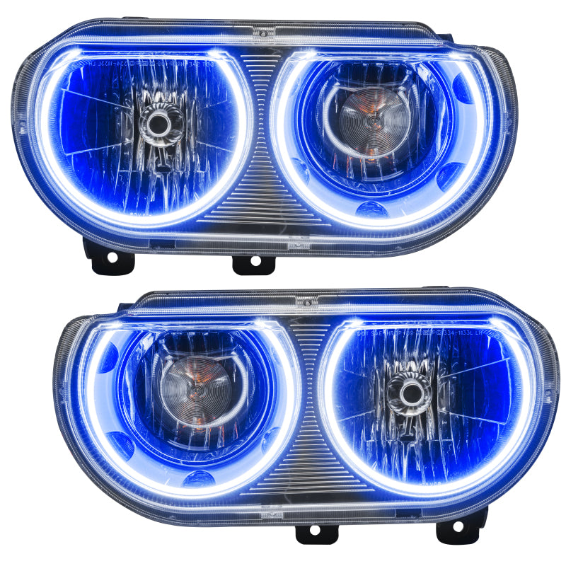 Oracle 08-14 Dodge Challenger SMD HL (Non-HID) - ColorSHIFT w/o Controller