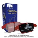 EBC 02-05 Mercedes-Benz C230 (W203) 1.8 Supercharged (European Model) Redstuff Front Brake Pads