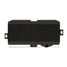 Load image into Gallery viewer, Mishimoto Subaru 08-15 WRX STi top-mount intercooler kit with powder-coated black finish and black hoses, showing the intercooler and components.