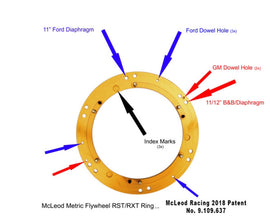 McLeod Racing RST HD Twin - Metric Ring - 01.5-04 Ford Mustang 4.6L - 1-1/16 x 10 - Cable Linkage