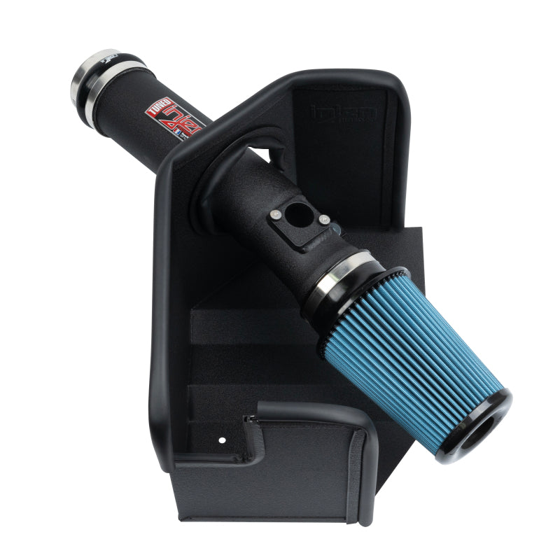 Injen 23-25 Toyota GR Corolla L3-1.6L Turbo wrinkle black short ram cold air intake installed in engine bay