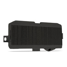 Load image into Gallery viewer, Mishimoto black powder-coated top-mount intercooler kit for Subaru 2008-2015 WRX STi with black hoses, performance automotive part