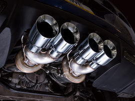 AWE Tuning C6 Chevrolet Corvette Z06/ZR1 Touring Edition Axle-Back Exhaust w/ Chrome Silver Tips