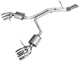 AWE Tuning 2022+ Porsche Macan 2.9TT Touring Edition Cat-Back Exhaust w/ Chrome Silver Tips