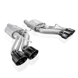 Stainless Works 22-25 Cadillac CT5-V Blackwing Axle Back Exhaust - Black Chrome Tips