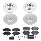 Power Stop 17-18 Volkswagen Golf Front & Rear Euro-Stop Brake Kit
