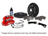 EBC Racing 2023+ Nissan 400Z Yellow Apollo-6 Calipers 355mm Rotors Front Big Brake Kit