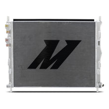 Load image into Gallery viewer, Mishimoto 2024+ Ford Mustang V8/2.3L aluminum radiator with core and fins, designed for high-performance cooling.