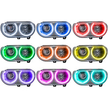 Load image into Gallery viewer, Oracle 08-14 Dodge Challenger SMD HL (Non-HID) - ColorSHIFT w/ Simple Controller