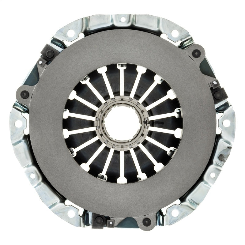Exedy clutch cover for Subaru WRX 2.0L, compatible with Stage 1 and Stage 2 models, shown in a detailed automotive image.