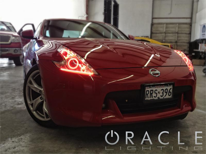 Oracle Nissan 370 Z 09-20 Dual Halo Kit - ColorSHIFT w/ 2.0 Controller