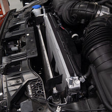 Load image into Gallery viewer, Mishimoto 2024+ Ford Mustang V8/2.3L aluminum radiator with core and tanks, designed for high-performance cooling.