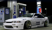 Load image into Gallery viewer, GReddy 94-98 Nissan 240SX/Silvia S14 Rocket Bunny Rear Wide Panel Over-Fenders Ver. 1 - FRP *Only*
