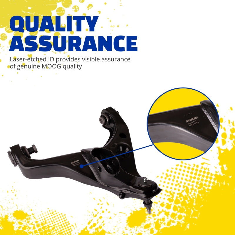 Moog 12-23 Tesla Model S / 16-23 Tesla Model X Suspension Control Arm & Ball Joint Assembly