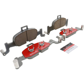 Brembo OE ceramic brake pads for Audi A4 B9 and A5 F53/F5P front, showing the high-quality brake pad with Brembo branding.