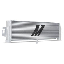 Load image into Gallery viewer, Silver Mishimoto oil cooler for 2021+ BMW G8X M3 and M4, showcasing the sleek, durable design of this high-performance automotive part.