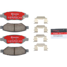Load image into Gallery viewer, Brembo OE ceramic brake pads for 2013+ Cadillac CTS and 2009-2015 Chevrolet Camaro, front and rear brake pad set