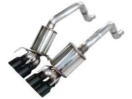 AWE Tuning 05-07 C6 Chevrolet Corvette 6.0L Touring Edition Axle-Back Exhaust w/ Diamond Black Tips