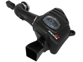 aFe Momentum GT Pro 5R cold air intake system installed in a 2013-2015 Chevrolet Camaro SS V8 6.2L engine bay