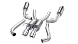 Corsa 2018-2023 Ford Mustang GT Fastback 5.0L 3in Cat-Back System Dual Rear Exit w/ 4in PolishedTips