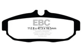 EBC 12 Ford Mustang 5.8 Supercharged (GT500) Shelby Ultimax2 Rear Brake Pads