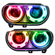Load image into Gallery viewer, Oracle 08-14 Dodge Challenger SMD HL (HID Style) - ColorSHIFT w/ Simple Controller