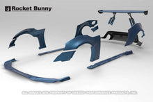 Load image into Gallery viewer, GReddy 13+ Scion FR-S Rocket Bunny 86 wide body aero kit without GT wing, featuring aggressive fender flares and aerodynamic design.