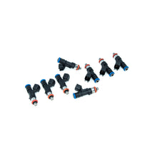 Load image into Gallery viewer, DeatschWerks LS2/05-06 6.0L V8 Cadillac CTS-V fuel injector set with 8 high-performance injectors for 8-cylinder engines.