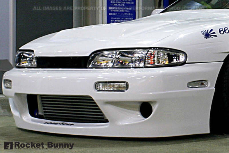 GReddy 94-98 Nissan 240SX/Silvia S14 Rocket Bunny Rear Wide Panel Over-Fenders Ver. 1 - FRP *Only*