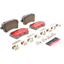 Load image into Gallery viewer, Brembo OE Xtra Ceramic Brake Pad for rear of Audi A4 B8 and A5 (2007-2017), showing the OE brake pad design and branding.