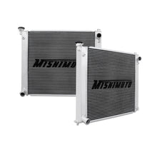 Load image into Gallery viewer, Mishimoto aluminum radiator for 1990-1996 Nissan 300ZX Turbo, manual transmission, with core and side tanks visible.