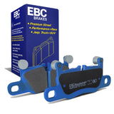 EBC 2016+ Porsche 911 (991/2 w/Cast Iron Rotors) 3.0TT Carrera Bluestuff Rear Brake Pads