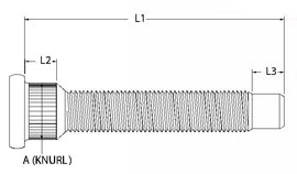 ARP 05-14 Ford Mustang Front Wheel Stud Kit (5 studs)