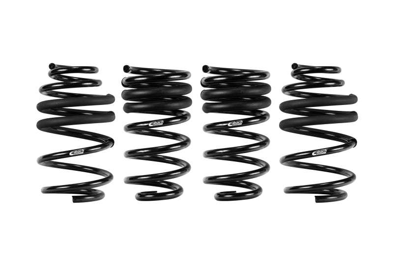 Eibach Pro-Kit lowering springs for 2010-2012 Chevy Camaro SS and 2012-2013 ZL1 coupe and convertible, V8 engine, installed on vehicle