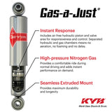 KYB 17-20 Audi A4 / 18-24 A5 Quattro Coupe / A5 Sportback / 18-25 S4 Gas-A-Just Rear Shock