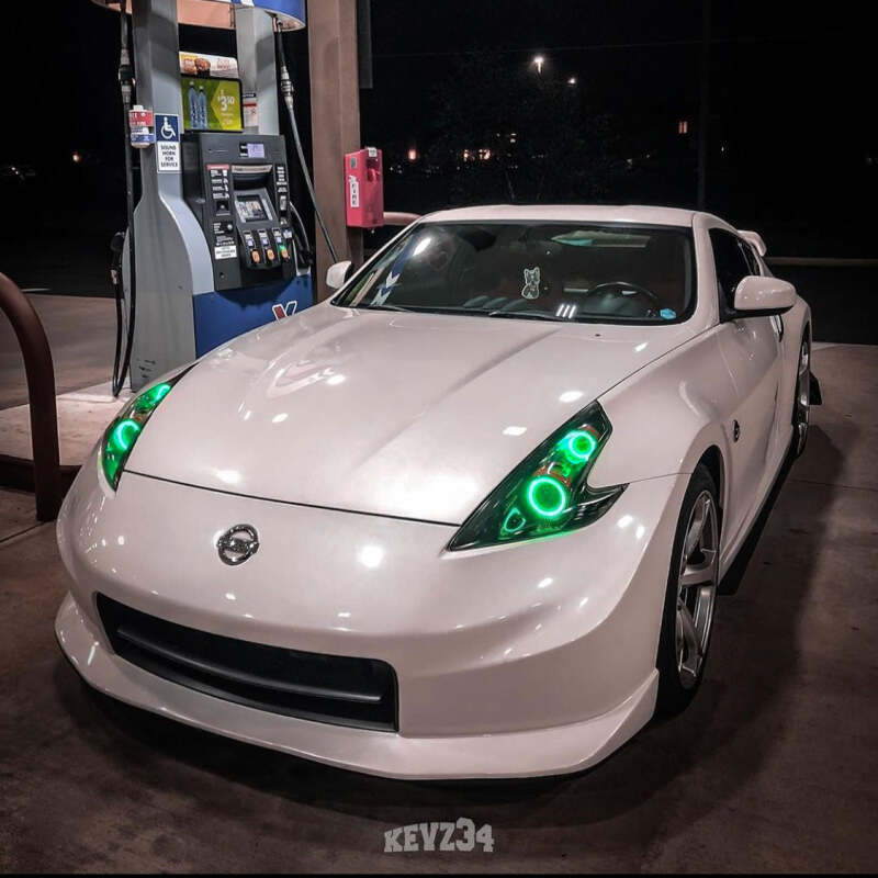 Oracle Nissan 370 Z 09-20 Dual Halo Kit - ColorSHIFT w/ 2.0 Controller